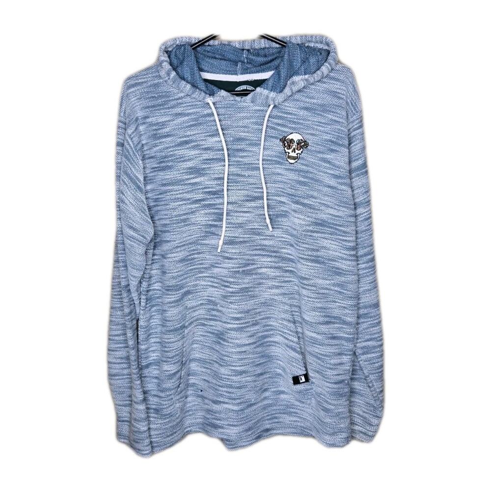 Ditkotomy Premium Basic Standard Fit Pullover Hoodie Blue Nit Fabic Size XL